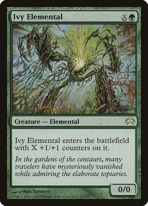 Ivy Elemental from Planechase (Rare)