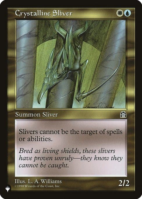 Crystalline Sliver from The List (Uncommon)