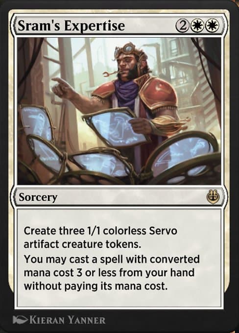 Sram's Expertise from Kaladesh Remastered (Rare)