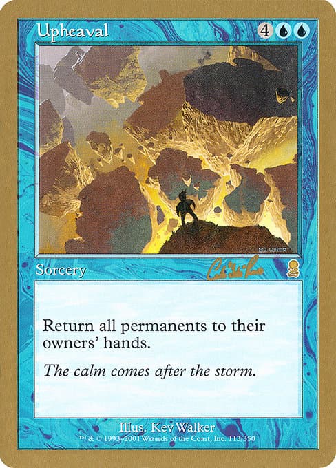 Upheaval from World Championship Decks 2002 (Rare)