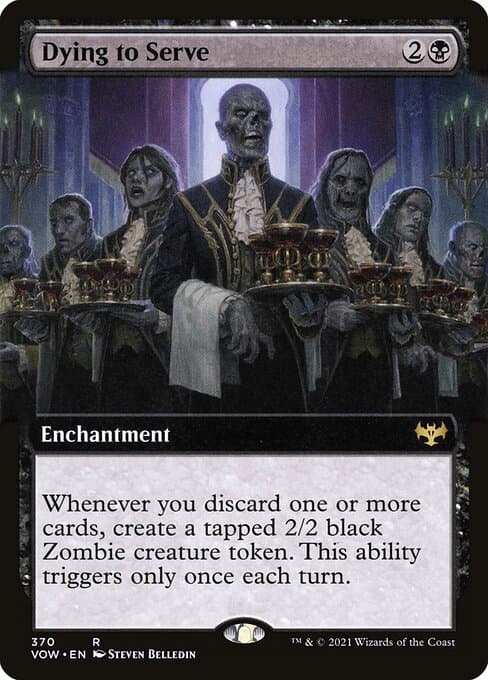 Dying to Serve from Innistrad: Crimson Vow (Rare)
