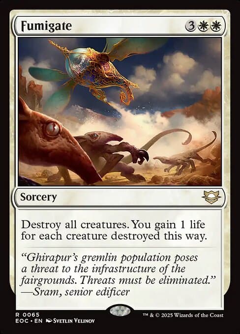 Fumigate from Edge of Eternities Commander (Rare)