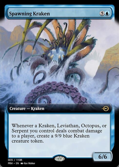 Spawning Kraken from Magic Online Promos (Rare)
