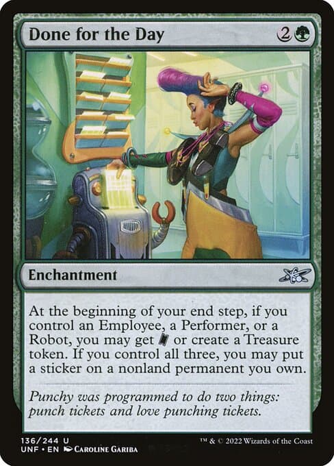 Done for the Day from Unfinity (Uncommon)