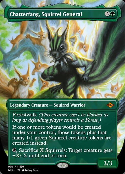 Chatterfang, Squirrel General from Magic Online Promos (Mythic)