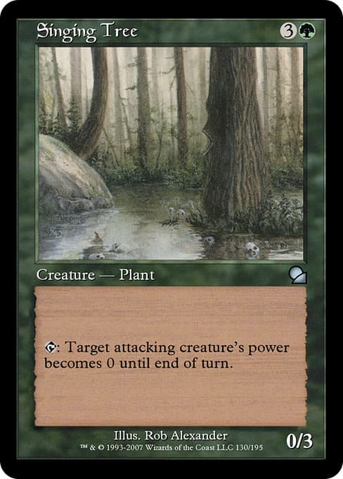 Singing Tree from Masters Edition (Uncommon)