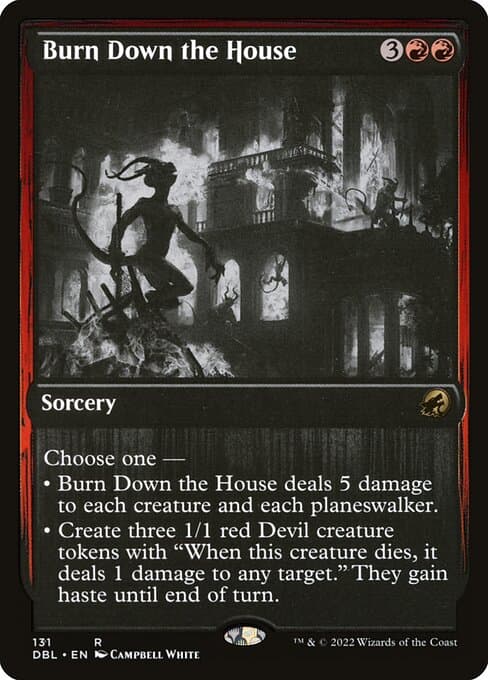 Burn Down the House from Innistrad: Double Feature (Rare)