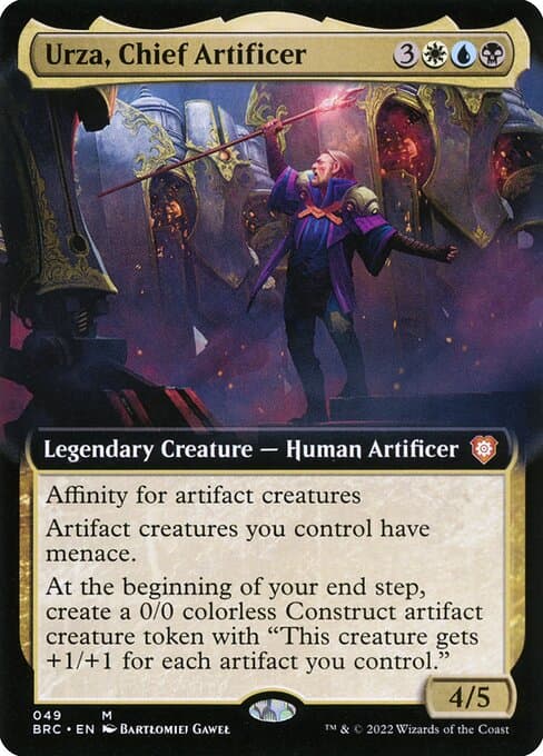 Urza, Chief Artificer from The Brothers' War Commander (Mythic)