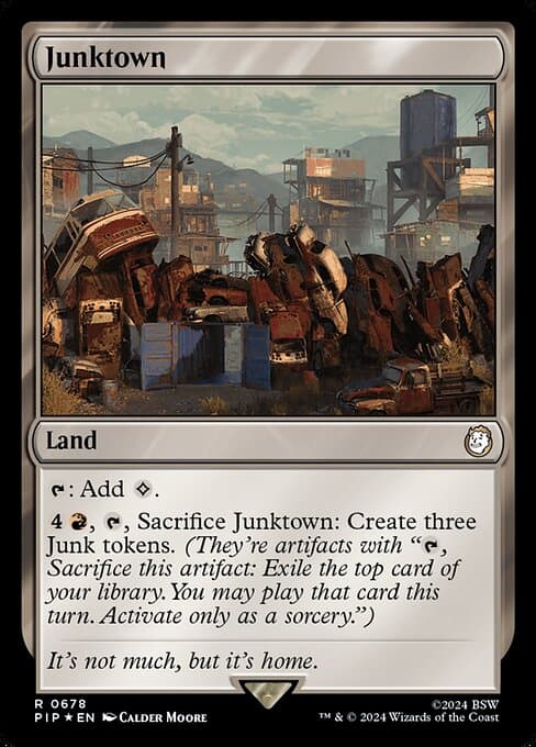 Junktown from Fallout (Rare)