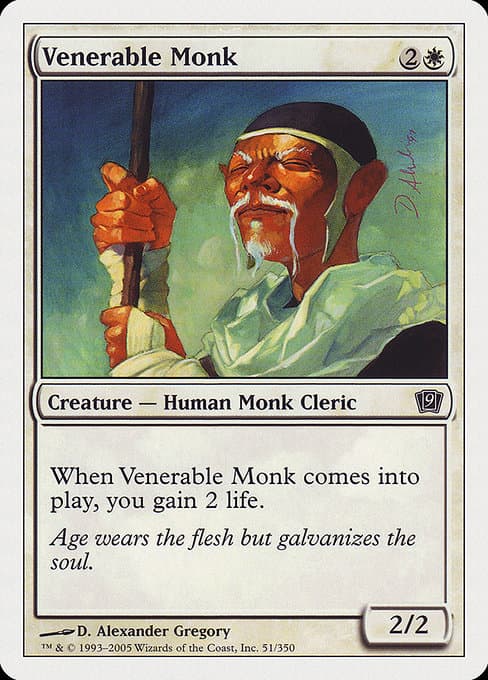 Venerable Monk from Ninth Edition (Common)