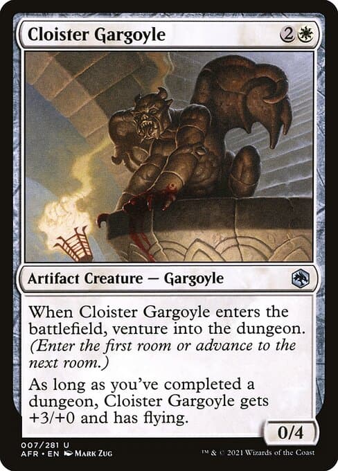 Cloister Gargoyle from Adventures in the Forgotten Realms (Uncommon)