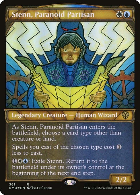 Stenn, Paranoid Partisan from Dominaria United (Rare)