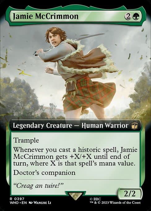 Jamie McCrimmon from Doctor Who (Rare)