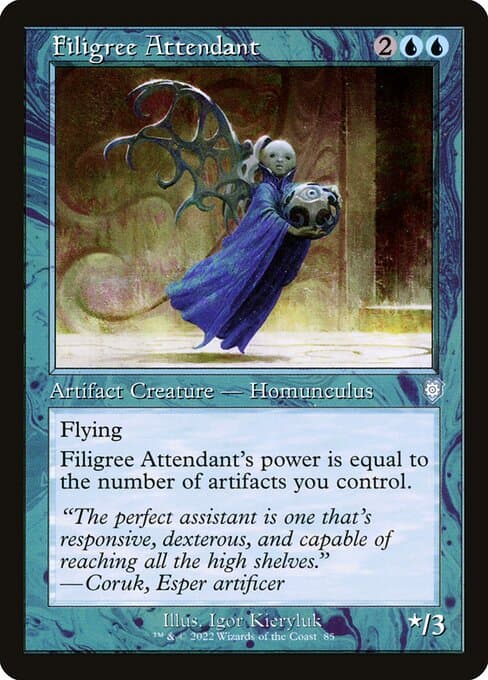 Filigree Attendant from The Brothers' War Commander (Uncommon)