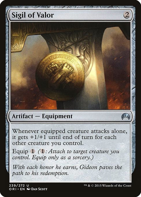 Sigil of Valor from Magic Origins (Uncommon)