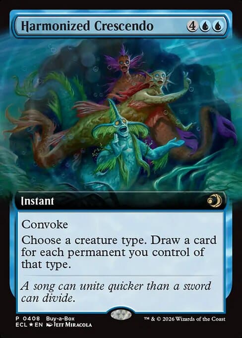 Harmonized Crescendo from Lorwyn Eclipsed (Rare)