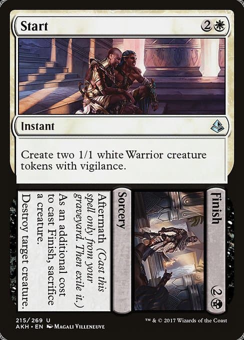 Start // Finish from Amonkhet (Uncommon)