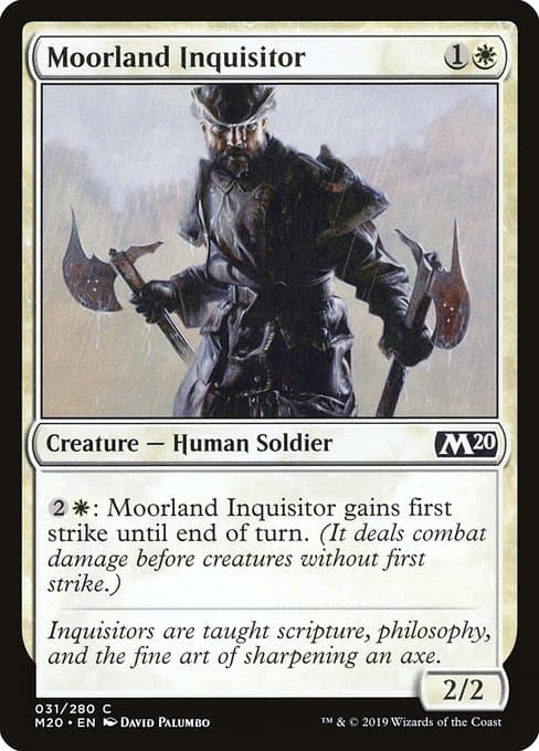 Moorland Inquisitor from Core Set 2020 (Common)
