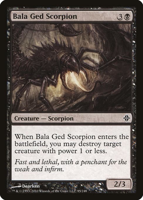 Bala Ged Scorpion from Rise of the Eldrazi (Common)