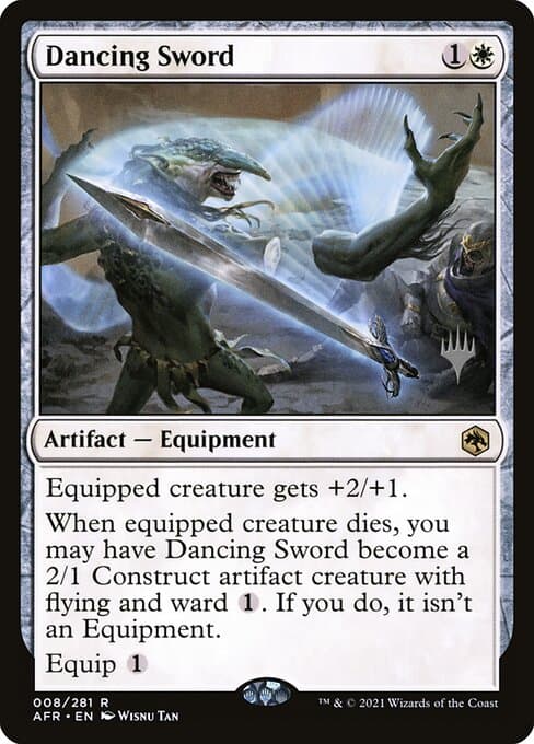 Dancing Sword from Adventures in the Forgotten Realms Promos (Rare)