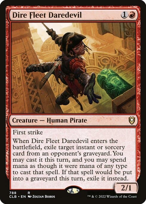 Dire Fleet Daredevil from Commander Legends: Battle for Baldur's Gate (Rare)