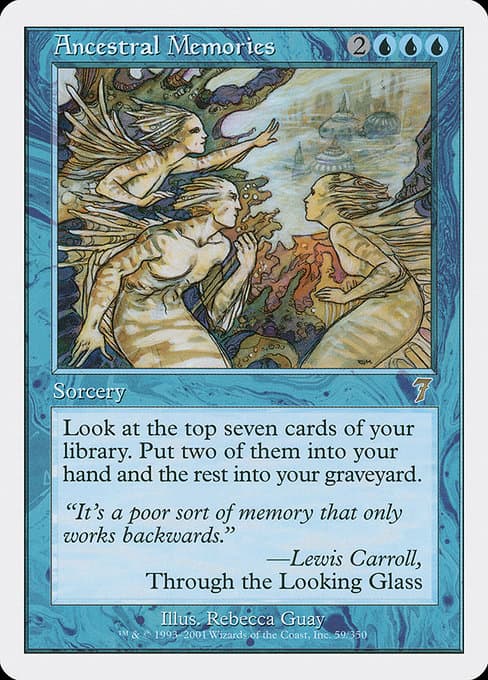 Ancestral Memories from Seventh Edition (Rare)