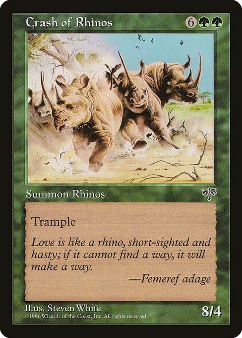 Crash of Rhinos from Mirage (Common)