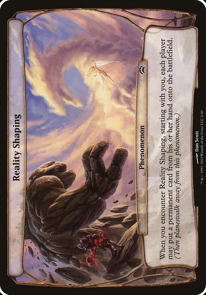 Reality Shaping from Planechase 2012 Planes (Common)