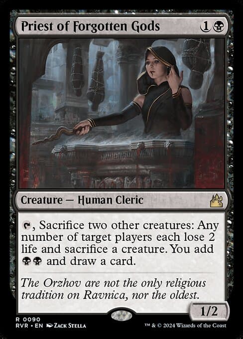 Priest of Forgotten Gods from Ravnica Remastered (Rare)