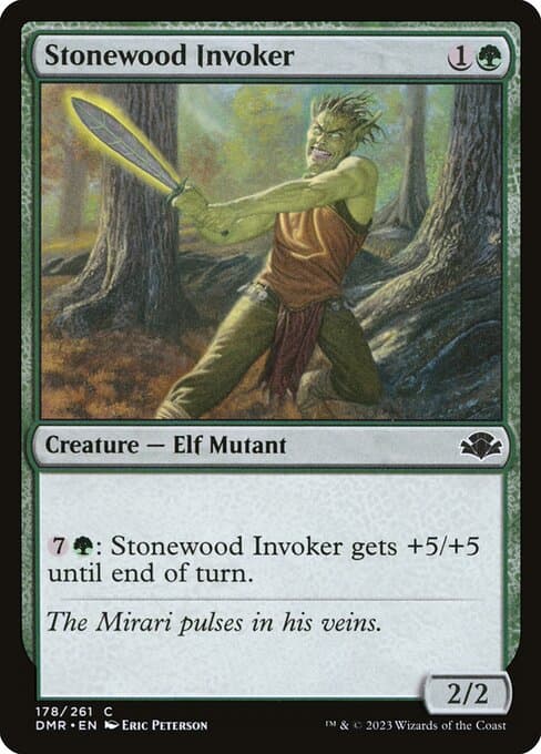 Stonewood Invoker from Dominaria Remastered (Common)