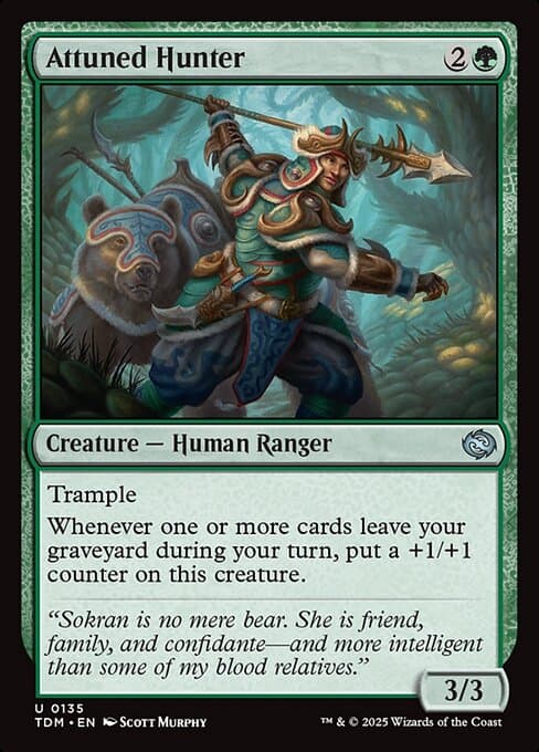 Attuned Hunter from Tarkir: Dragonstorm (Uncommon)