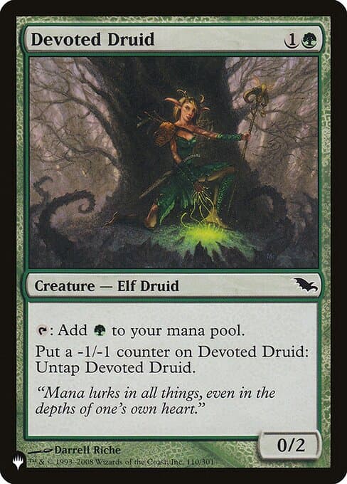 Devoted Druid from The List (Common)
