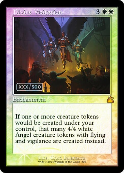 Divine Visitation from Ravnica Remastered (Mythic)
