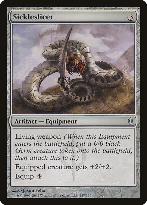 Sickleslicer from New Phyrexia (Uncommon)