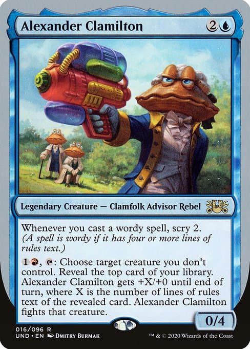 Alexander Clamilton (Rare)