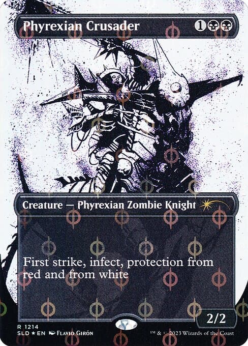 Phyrexian Crusader from Secret Lair Drop (Rare)