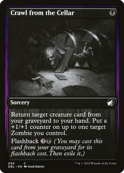 Crawl from the Cellar from Innistrad: Double Feature (Common)