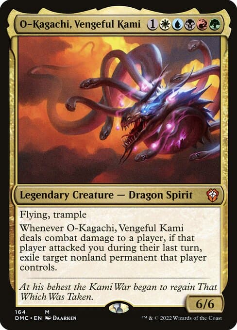 O-Kagachi, Vengeful Kami from Dominaria United Commander (Mythic)