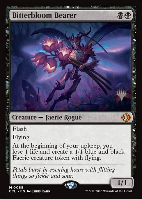 Bitterbloom Bearer from Lorwyn Eclipsed Promos (Mythic)