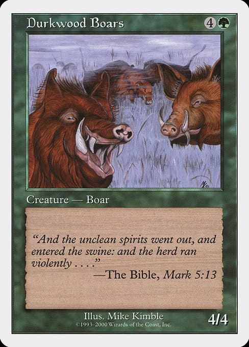 Durkwood Boars (Common)