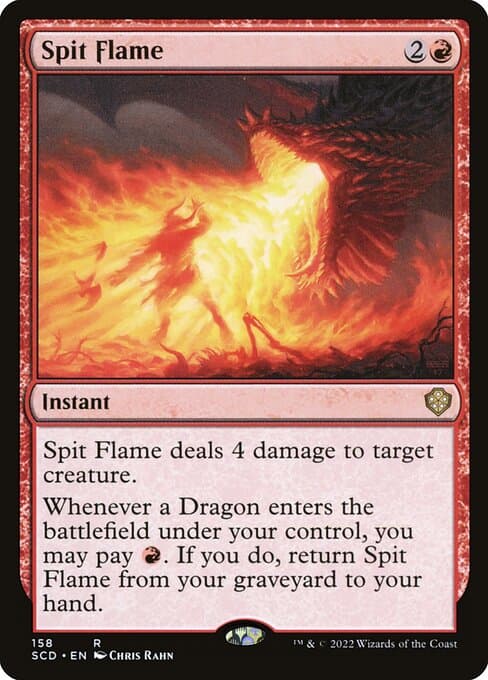 Spit Flame from Starter Commander Decks (Rare)