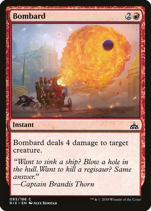 Bombard from Rivals of Ixalan (Common)