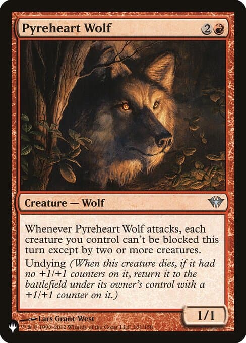Pyreheart Wolf from The List (Uncommon)