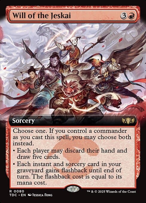Will of the Jeskai from Tarkir: Dragonstorm Commander (Rare)
