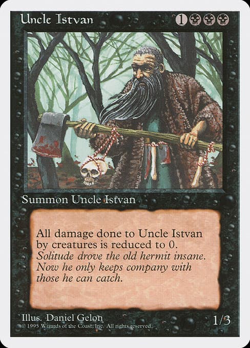 Uncle Istvan from Fourth Edition (Uncommon)
