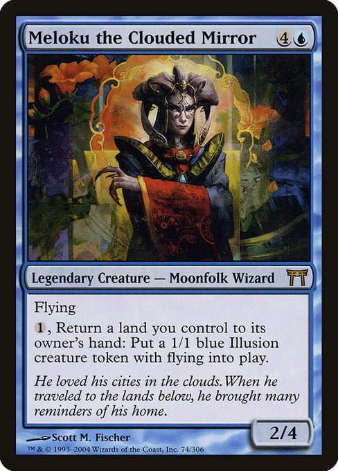 Meloku the Clouded Mirror from Champions of Kamigawa (Rare)