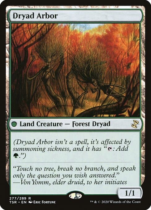 Dryad Arbor from Time Spiral Remastered (Rare)