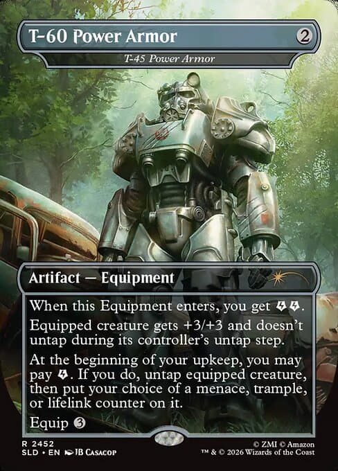 T-45 Power Armor from Secret Lair Drop (Rare)