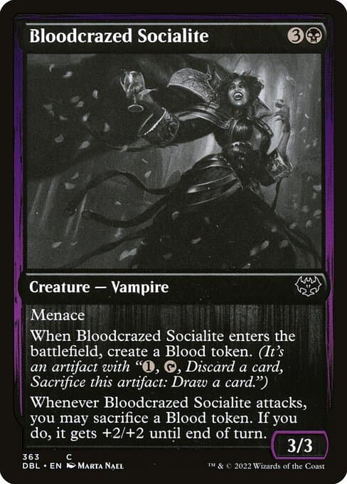 Bloodcrazed Socialite from Innistrad: Double Feature (Common)