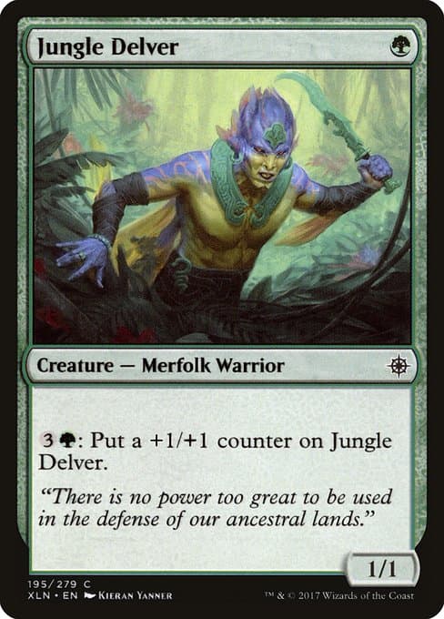 Jungle Delver from Ixalan (Common)